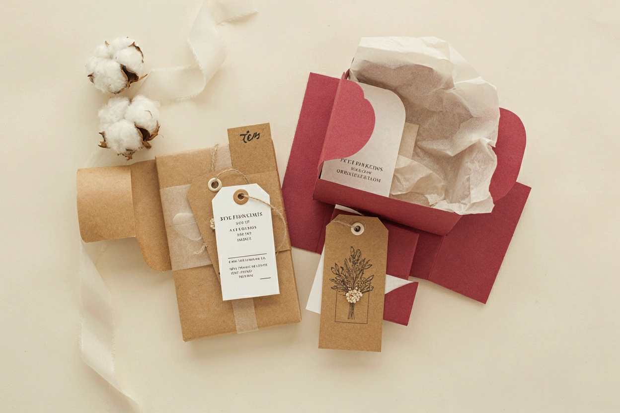 Pochettes surprise préparées pour un anniversaire